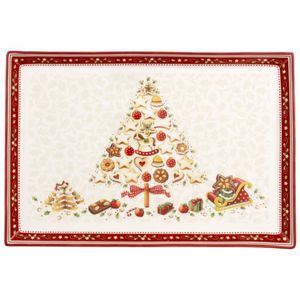 Villeroy & Boch Winter Bakery Delight Cakeschaal 39 x 26,5 cm