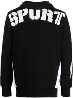 Plein Sport hoodie à logo imprimé - Noir - thumbnail