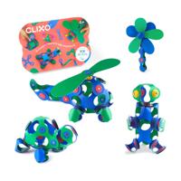 Clixo CREW Pack Blue & Green - Magnetische Bouwset (30 stuks)