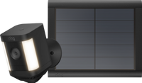 Ring Spotlight Cam Plus - Battery - Zwart + usb-C zonnepaneel - thumbnail