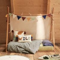 Kave Home Kinderbed 'Maralis', 70 x 140cm, kleur Naturel Kave Home Kinderbed 'Maralis', 70 x 140cm, kleur Naturel