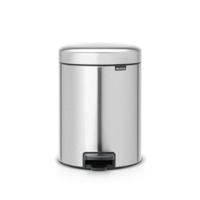 Brabantia pedaalemmer newicon 5l mat staal