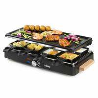 Domo DO9261G raclette 8 persoon/personen 1400 W Zwart - thumbnail