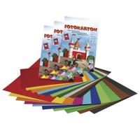 Rayher Fotokarton in A3 formaat - 30x vellen - verschillende kleuren - 300 grams