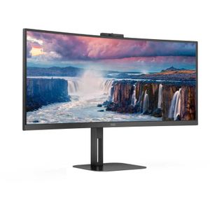 AOC CU34V5CW/BK ledmonitor 100 Hz, HDMI, DisplayPort, USB-A, USB-C, Freesync