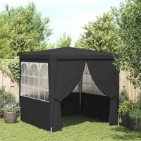 VidaXL Partytent met wanden professioneel 90 g/m² 2,5x2,5 m antraciet
