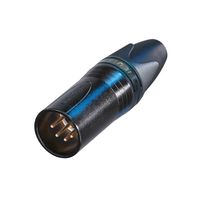 Neutrik NC5MXX-B Male XLR kabeldeel 5p zwart - thumbnail