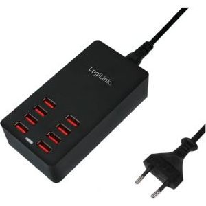 LogiLink PA0140 Binnen Zwart oplader voor mobiele apparatuur