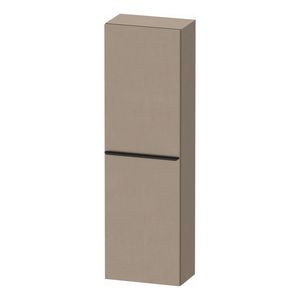 Hoge Kast Duravit D-Neo Kolomkast Wand 132 cm Linksdraaiend Mat Linnen