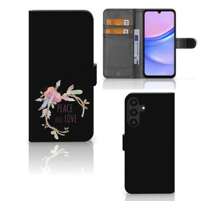 Samsung Galaxy A15 Leuk Hoesje Boho Text Samsung Galaxy A15 Leuk Hoesje Boho Text