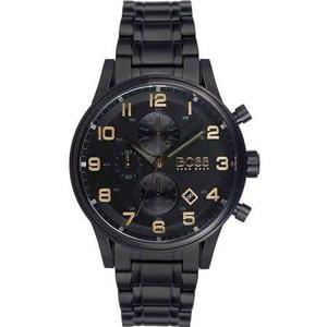 Zwart chronograaf herenhorloge 1513275