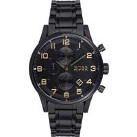 Zwart chronograaf herenhorloge 1513275