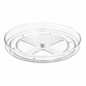 iDesign - Lazy Susan Draaiplateau, 22.9 cm, Kunststof, Transparant - i