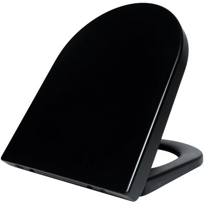 Wiesbaden Vesta Toiletzitting - Softclose en Quick Release - Mat Zwart
