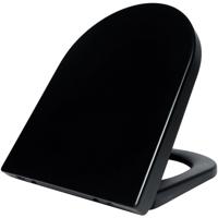 Wiesbaden Vesta Toiletzitting - Softclose en Quick Release - Mat Zwart