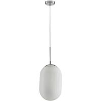 ECO-Light GREENWICH I-GREENWICH-C-S1 BCO Hanglamp E27 60 W Wit, Chroom