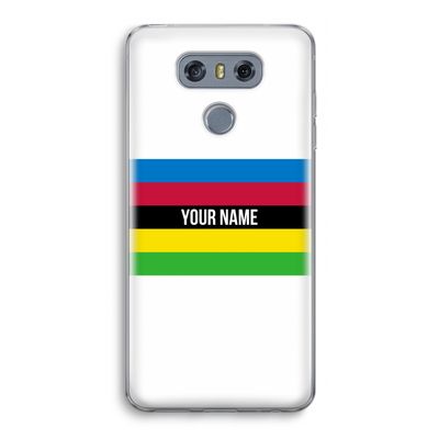 WK Wielrennen: LG G6 Transparant Hoesje
