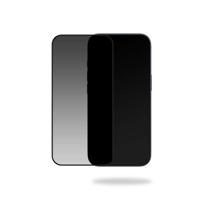 Mobilize Privacy Glass Screen Protector - Black Frame - for Apple iPhone 16 Pro Max/17 Pro Max