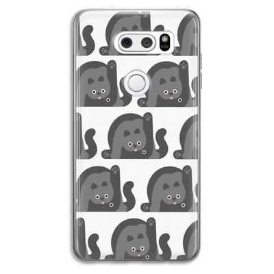 Cats: LG V30 Transparant Hoesje