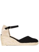 Castañer espadrilles compensées Carol 60 mm - Noir