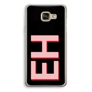 Monogram: Samsung Galaxy A5 (2016) Transparant Hoesje