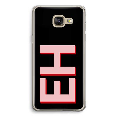 Monogram: Samsung Galaxy A5 (2016) Transparant Hoesje