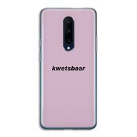 kwetsbaar: OnePlus 7 Pro Transparant Hoesje