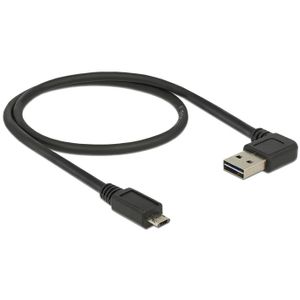 DeLOCK EASY-USB-A 2.0 male > EASY-USB Micro-USB-B 2.0 male kabel 0,5 meter