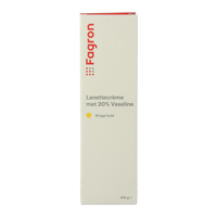 Lanettecreme met 20% vaseline 100 Gram