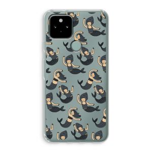Zeemeermin: Google Pixel 5 Transparant Hoesje