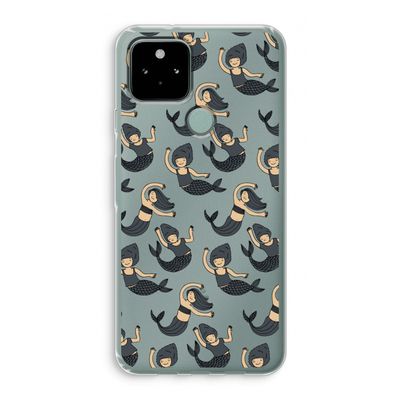 Zeemeermin: Google Pixel 5 Transparant Hoesje