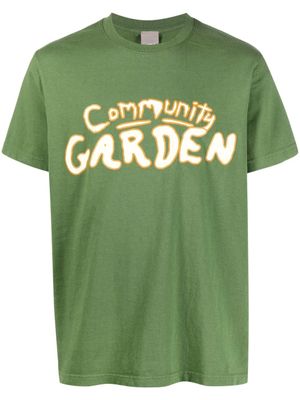 Perks And Mini t-shirt Community Garden à col rond - Vert