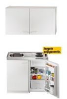 Keukenblok 100cm x 60cm + E-kookplaat + koelkast en bovenkasten RAI-9429 - thumbnail