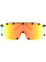 Rick Owens lunettes de soleil à verres teintés - Noir
