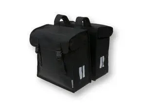 Tas Basil Mara-XXL Dubbel Zwart - 47L