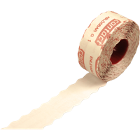 Contact Etiket | Prijsetiket | papier | afneembaar | 26x12mm | wit | 18 rol