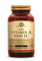 Solgar Vitamine A 5000 IU (1502 mcg) Tabletten