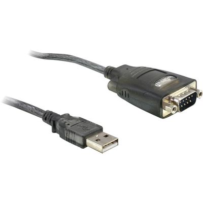 Adapter USB 2.0 Type-A > 1 x Serial DB9 RS-232 Adapter