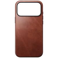 Nomad Horween Modern lederen hoesje iPhone 17 Pro Max - Olde Dublin