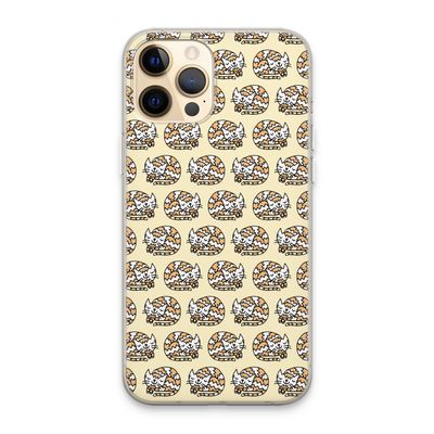 Slapende poes: iPhone 13 Pro Max Transparant Hoesje