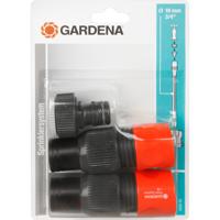 Gardena &apos;profi&apos; maxi-flow system aansluitset