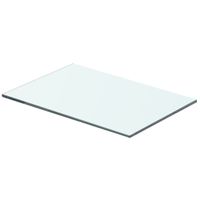 Wandschap transparant 40x20 cm glas - thumbnail