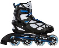 Playlife Inline skates Black 80 softboot 82A zwart maat 42 - thumbnail