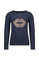 Like Flo Meisjes shirt jersey - Navy blauw