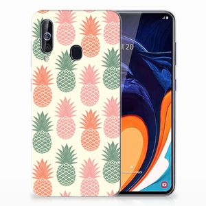 Samsung Galaxy A60 Siliconen Case Ananas