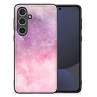Kleurrijke Telefoonhoesje Samsung Galaxy S24 FE Pink Purple Paint