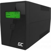 Green Cell UPS01LCD UPS Line-interactive 600 VA 360 W 2 AC-uitgang(en) Green Cell UPS01LCD UPS Line-interactive 600 VA 360 W 2 AC-uitgang(en)