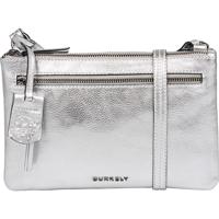 Burkely Double Pocket Bag Schoudertas Rock Ruby Speedy Silver