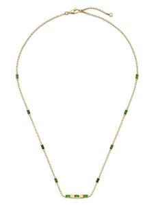 Gucci collier Link to Love en or 18ct serti de tourmaline