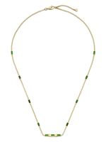 Gucci collier Link to Love en or 18ct serti de tourmaline